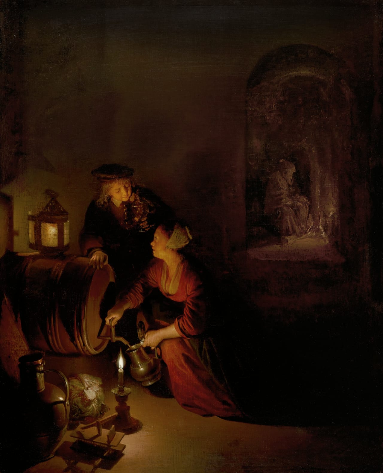 The Wine Cellar (An Allegory of Winter)